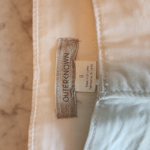 🌼 NWOT Outerknown cropped zip ankle pants - Picture 5 of 10